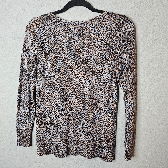 Talbots Petite Womens PS Wool Thermal Base Layer Thin Sweater Winter Warm Spot - Picture 8 of 10